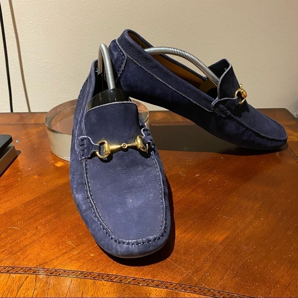MERCANTI FLORENTINI19136
Loafer Moccasin ~ Royal Blue
Suede Navy 13 M